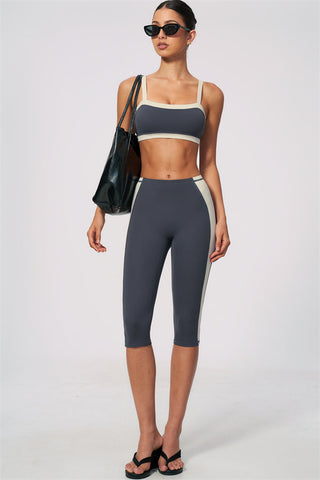 The Sandstone Sports Bra Capri Leggings 2-Piece Set