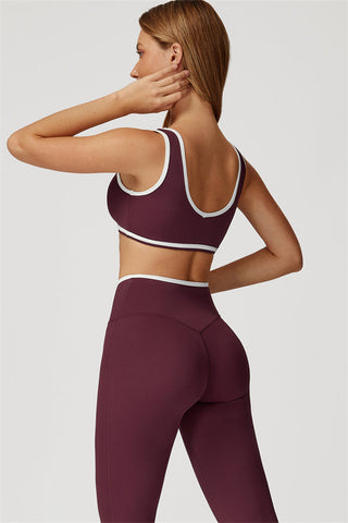 The Stamina Sports Bra Flared Leggings 2-Piece Set