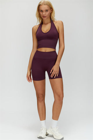 The Delight Halter Top Shorts 2-Piece Set