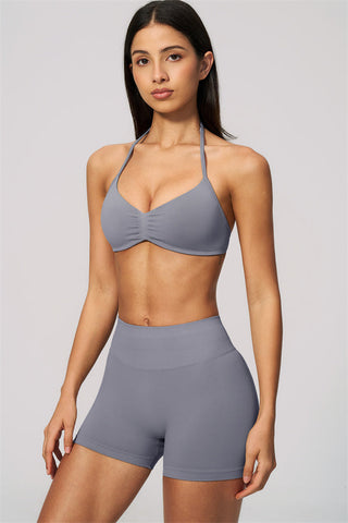 The Velvetine Sports Bra Shorts 2-Piece Set
