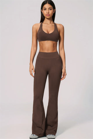 The Velvetine Flared Leggings