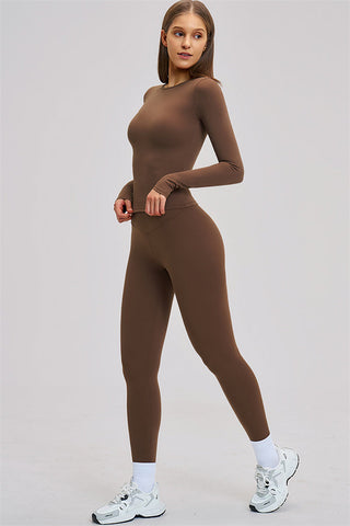 The Dynamic Long Sleeve T-shirt Leggings 2-Piece Set