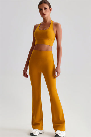 The Brave Sports Bra Flared Leggings 2-Piece Set
