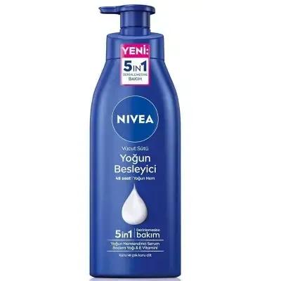 Nivea Intensive Moisturizing Body Lotion: Deep Hydration for Dry, Cracked Skin - 48hr Moisture, Paraben-Free, Non-Greasy Formula - Glamourous Grace