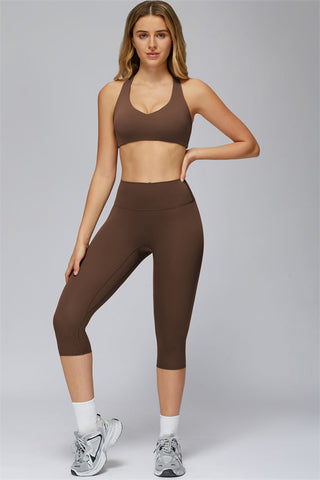 The FlexCore Capri Leggings