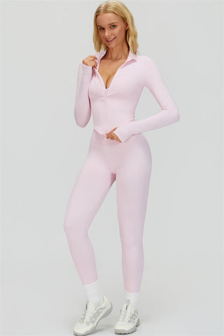 The Empower Jacket Sports Bra Leggings 3-Piece Set