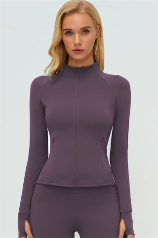 The Twirl Zip Jacket Straight Leg Pants 2-Piece Set