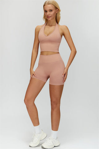 The Delight Halter Top Shorts 2-Piece Set