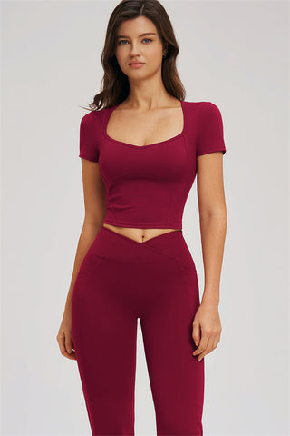 The Sizzle T-shirt Flared Leggings 2-Piece Set