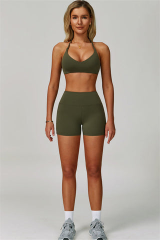 The Bold Cross Back Sports Bra