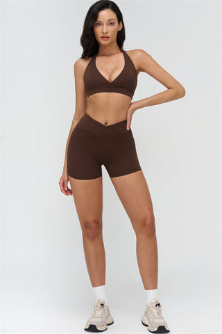 The BoldFit Sports Bra Shorts 2-Piece Set