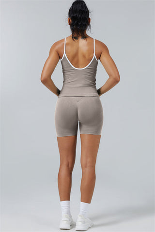 The Elevate New Crop Top Shorts 2-Piece Set
