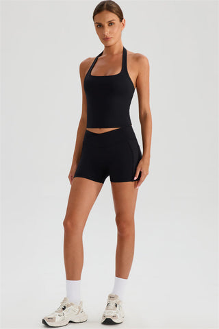 The Glee Halter Tank Top Shorts 2-Piece Set