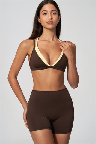 The Seraphine Layered V Sports Bra