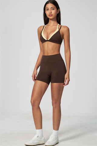 The Seraphine Layered V Sports Bra