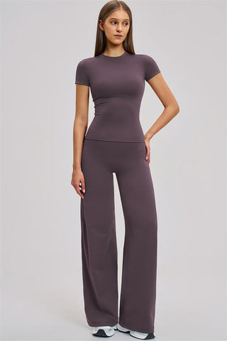 The Dynamic T-shirt Straight Leg Pants 2-Piece Set
