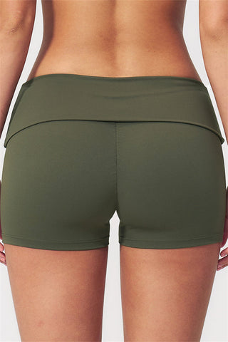 The Evoke Racerback Sports Bra Shorts 2-Piece Set