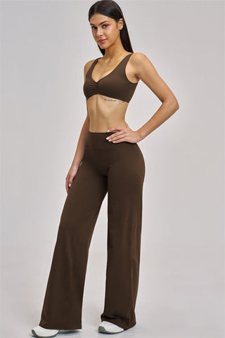 The Swoon Sports Bra Flared Leggings 2-Piece Set