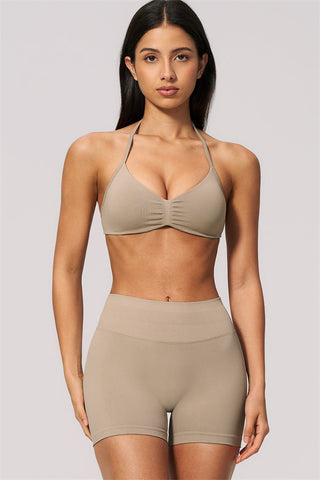 The Velvetine Sports Bra Shorts 2-Piece Set