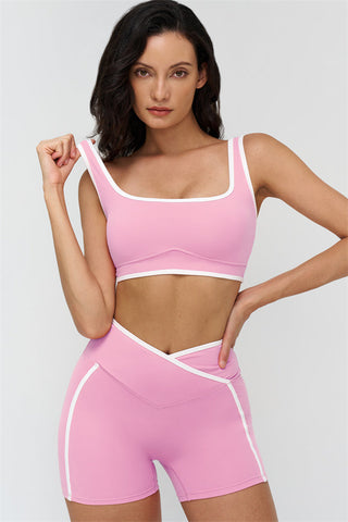The Crave Sports Bra Shorts 2-Piece Set