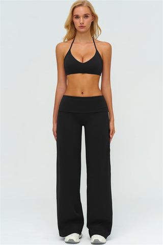 The Twirl Sports Bra Straight Leg Pants 2-Piece Set