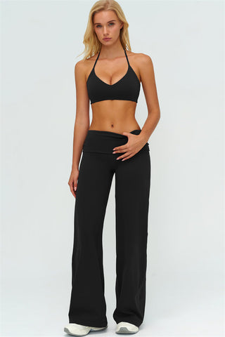 The Twirl Sports Bra Straight Leg Pants 2-Piece Set