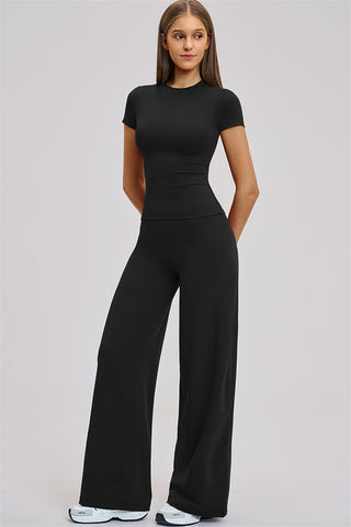 The Dynamic T-shirt Straight Leg Pants 2-Piece Set