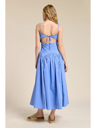 Ocean Embroidered Midi Dress - Glamourous Grace