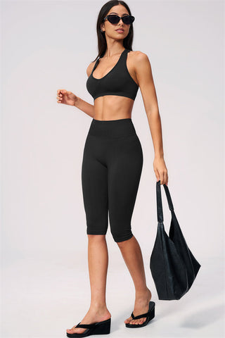 The Allure Sports Bra Capri Leggings 2-Piece Set