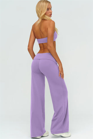 The Twirl Sports Bra Straight Leg Pants 2-Piece Set