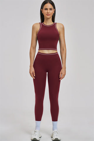 The Unbound Crop Top Leggings 2-Piece Set