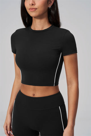 The Breathe T-shirt Straight Leg Pants 2-Piece Set
