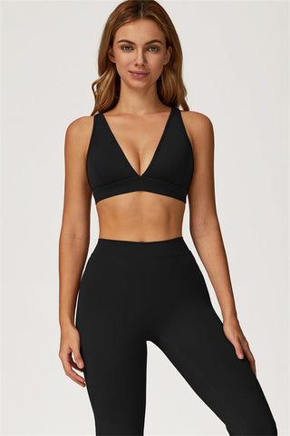 The Axis Sports Bra Flared Leggings 2-Piece Set
