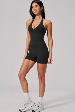 The Align V-Halter Top Shorts 2-Piece Set