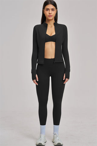 The Swoon Jacket Sports Bra Leggings 3-Piece Set