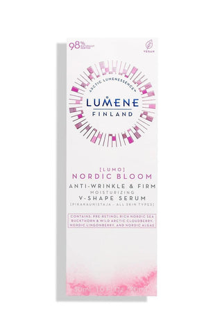 Lumene Firming & Defining Facial Serum - Pro-Retinol & Lingonberry Extract - Vegan & Natural - Improve Skin Elasticity, Anti-Aging, 30ml - Glamourous Grace