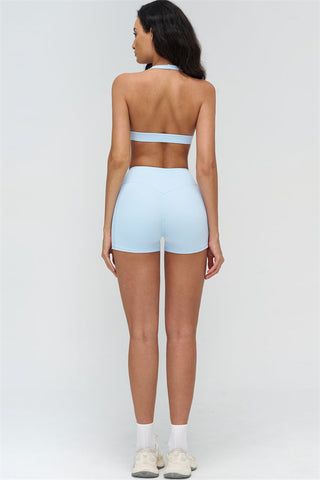 The BoldFit Sports Bra Shorts 2-Piece Set