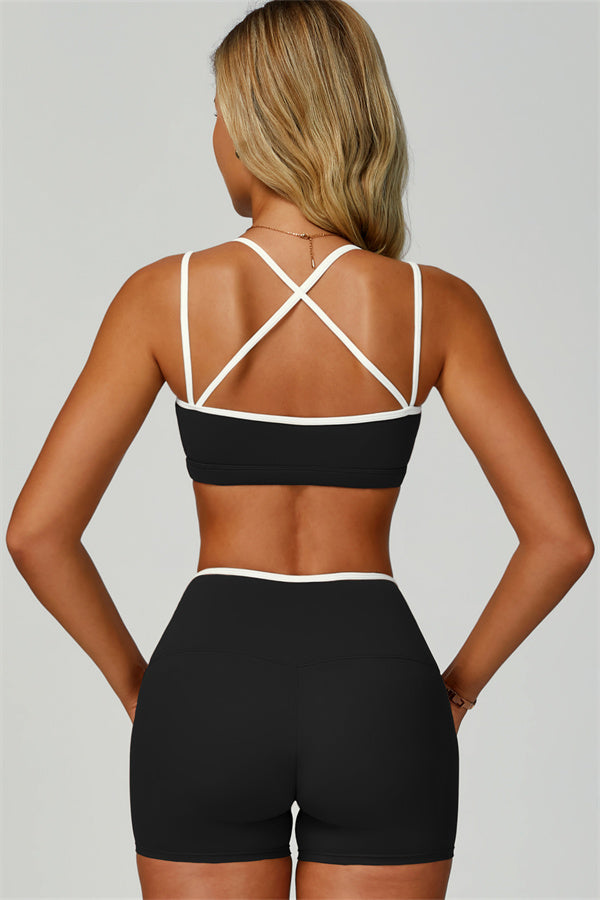 The Quest Sports Bra Shorts 2-Piece Set - Glamourous Grace