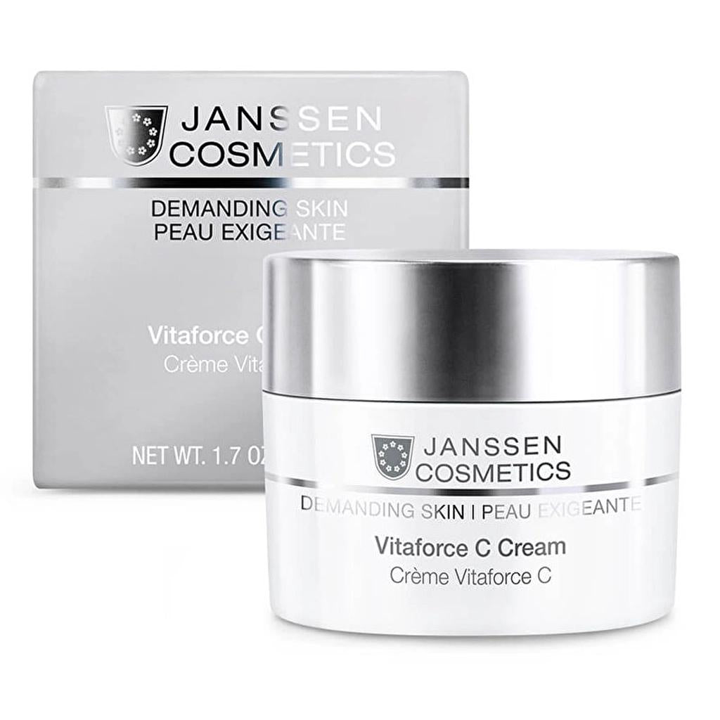 Janssen Cosmetics Collagen and Elastin Synthesis Vitamin C Cream 50ml - Glamourous Grace