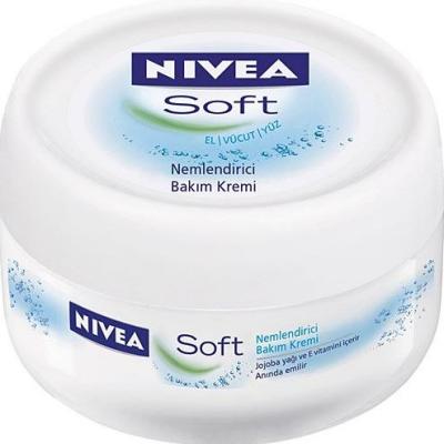 Nivea Soft Moisturizing Cream - 6.76 fl oz - Vitamin E & Jojoba Oil for Daily Skin Hydration, Face & Body - Dermatologically Tested - Glamourous Grace