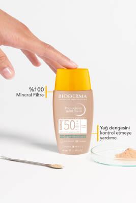 Bioderma Photoderm NUDE Touch SPF50+ Light 40 ml - Sunscreen with Makeup Effect for Oily & Combination Skin - Glamourous Grace