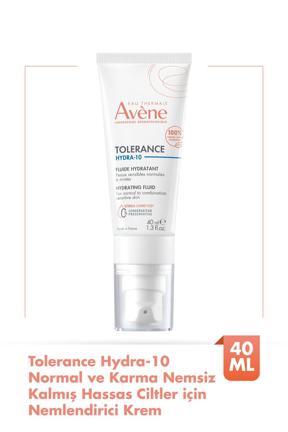 Avene Tolerance Hydra-10 Hydrating Fluid for Sensitive Skin - Gentle Moisturizer for All Ages - Glamourous Grace