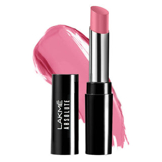 Lakme Absolute Skin Dew Satin Lipstick - 203 Pink Femme