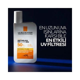 La Roche Posay Anthelios UVMUNE 400 Invisible Fluid Sunscreen SPF50+ 50ml - Glamourous Grace