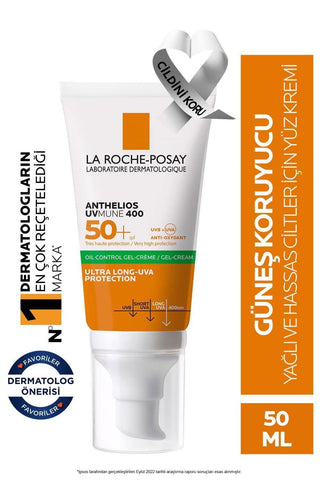 La Roche Posay Anthelios Uvmune 400 Oil Control SPF 50+ Cream 50 ml - Glamourous Grace