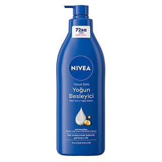 Nivea Body Moisturizer - 72 Hour Hydration for Dry Skin, Rich in E Vitamin and Almond Oil - Glamourous Grace