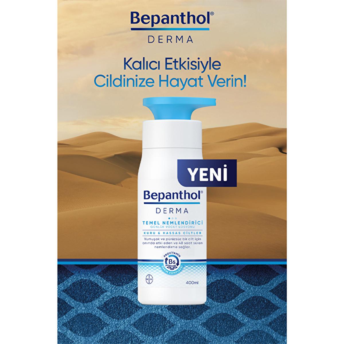 Bepanthol Derma: Hydrating Body Lotion for Dry, Sensitive Skin - Fast Absorbing, Non-Greasy - 13.53 fl oz - Glamourous Grace