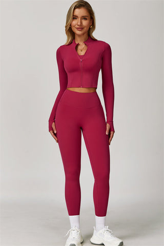 The Eloise Jacket Sports Bra Leggings 3-Piece Set