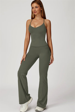 The Flourish Flared Leggings