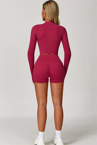 The Eloise Jacket Sports Bra Shorts 3-Piece Set